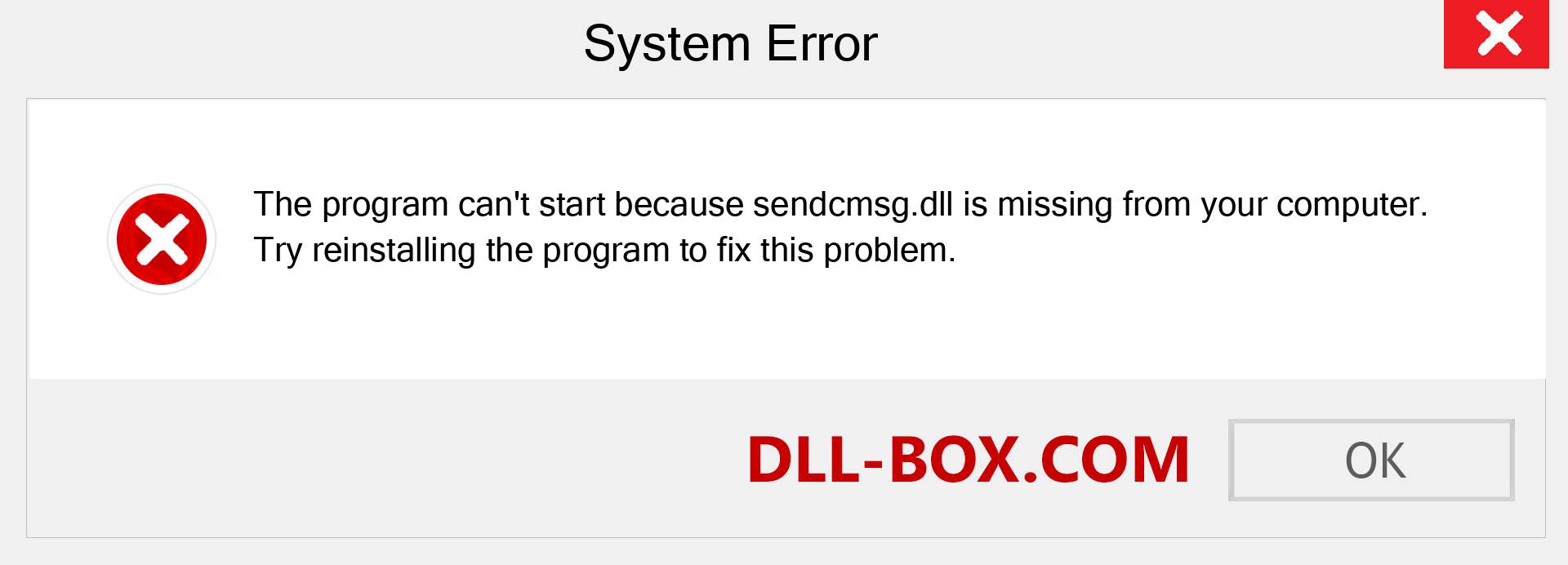  sendcmsg.dll file is missing?. Download for Windows 7, 8, 10 - Fix  sendcmsg dll Missing Error on Windows, photos, images